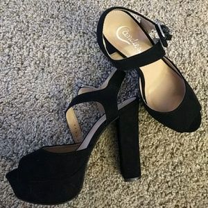 SOLD***Brand New Candies Peep-toe heels